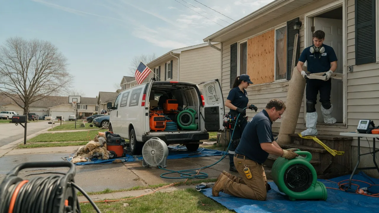 Water Damage Restoration in Elk Mound, WI near me